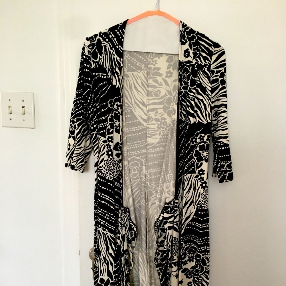 Bisou Bisou elegant wrap dress